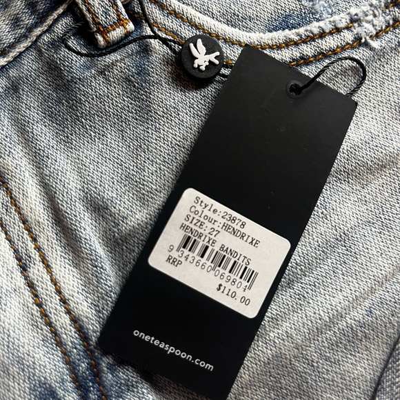 One teaspoon Jean shorts Hendrixe bandits - Picture 4 of 5